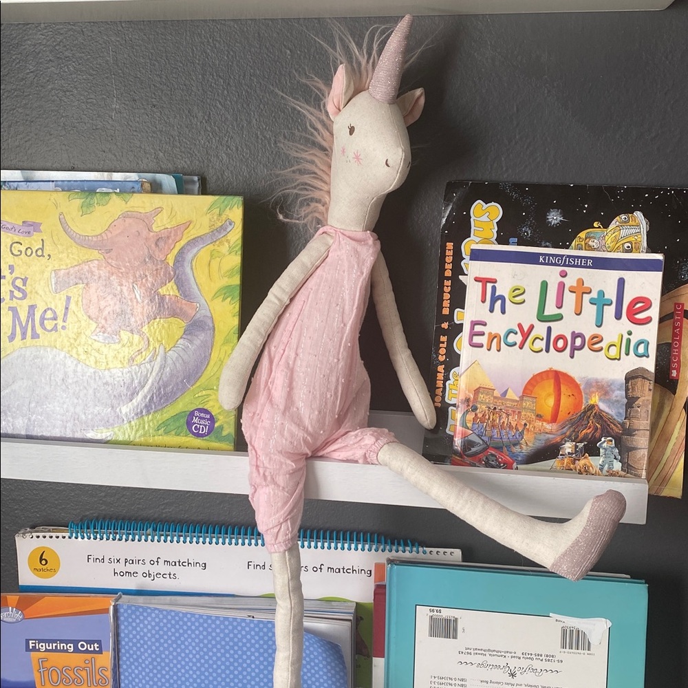 Jelly cat unicorn stuffed doll